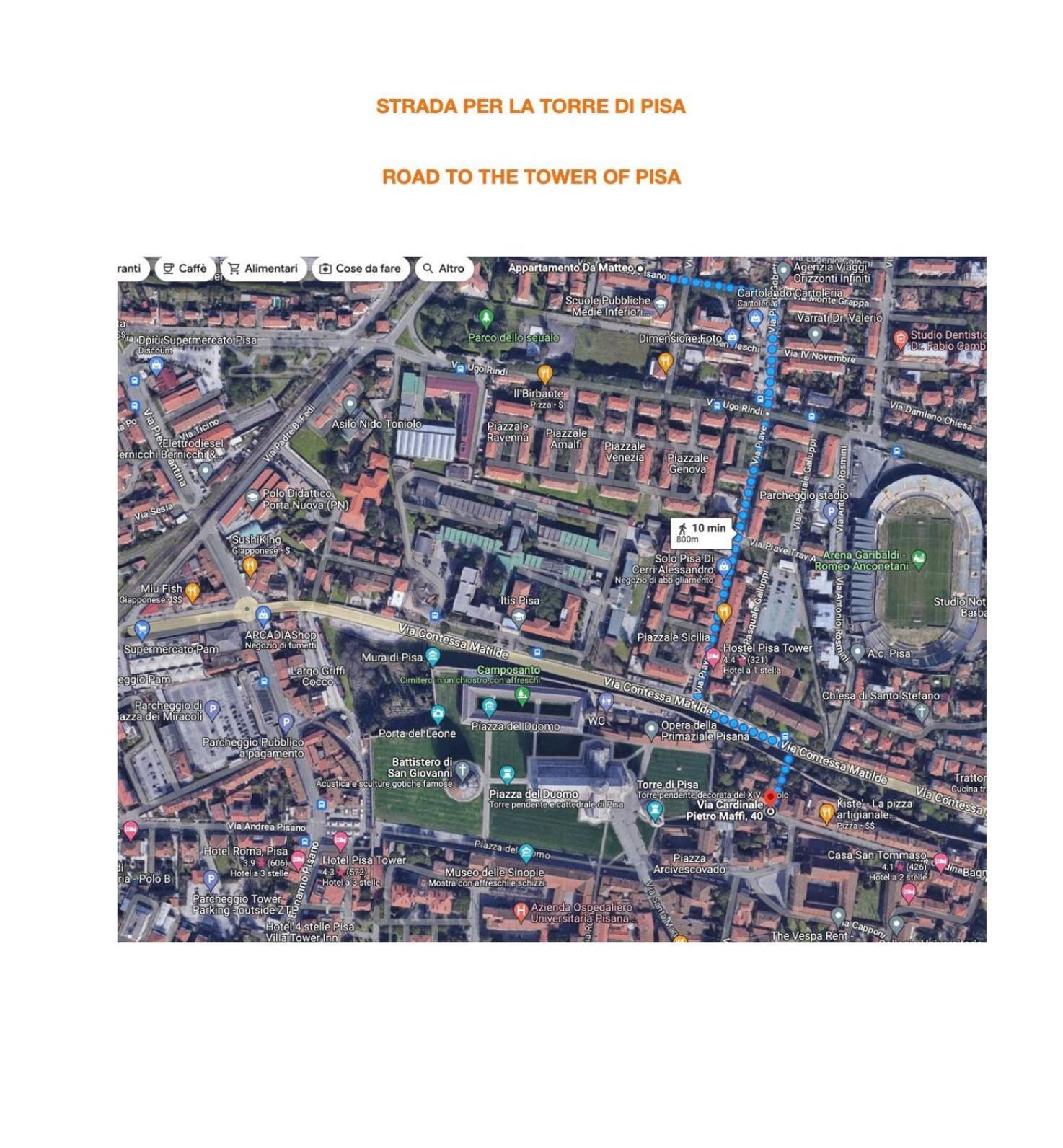 Appartamento Da Matteo Pisa Exterior photo